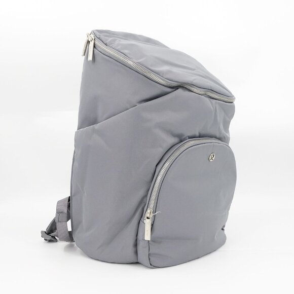 Lululemon Women's New Parent Backpack 17L Asphalt Gray Silver OS - Picture 5 of 16